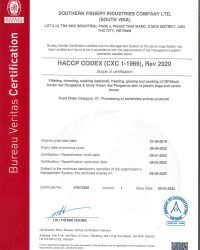 CHỨNG NHẬN HACCP CODEX